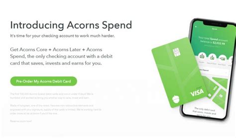 what is acorns spend